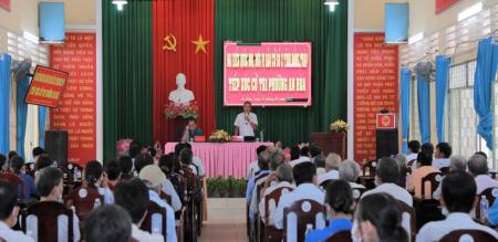 ĐẠI BIỂU QUỐC HỘI ĐƠN VỊ BẦU CỬ SỐ 3 TỈNH ĐỒNG THÁP TIẾP XÚC CỬ TRI TẠI PHƯỜNG AN HOÀ, THÀNH PHỐ SA ĐÉC