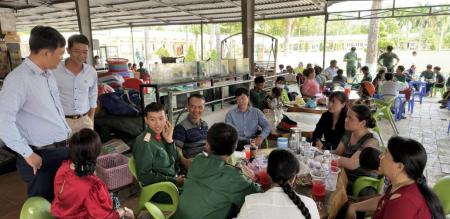 PHƯỜNG AN HOÀ TỔ CHỨC ĐOÀN THĂM CHIẾN SĨ MỚI TẠI TRUNG ĐOÀN 320 TỈNH ĐỒNG THÁP PHƯỜNG AN HOÀ TỔ CHỨC ĐOÀN THĂM CHIẾN SĨ MỚI TẠI TRUNG ĐOÀN 320 TỈNH ĐỒNG THÁP