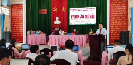 HĐND PHƯỜNG AN HÒA TỔ CHỨC KỲ HỌP LẦN THỨ SÁU GẮN VỚI THỰC HIỆN MÔ HÌNH “ PHÒNG HỌP KHÔNG GIẤY” HĐND PHƯỜNG AN HÒA TỔ CHỨC KỲ HỌP LẦN THỨ SÁU GẮN VỚI THỰC HIỆN MÔ HÌNH “ PHÒNG HỌP KHÔNG GIẤY”