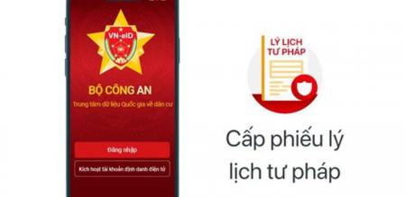 Cấp Phiếu lý lịch tư pháp trên ứng dụng định danh VNeID Cấp Phiếu lý lịch tư pháp trên ứng dụng định danh VNeID